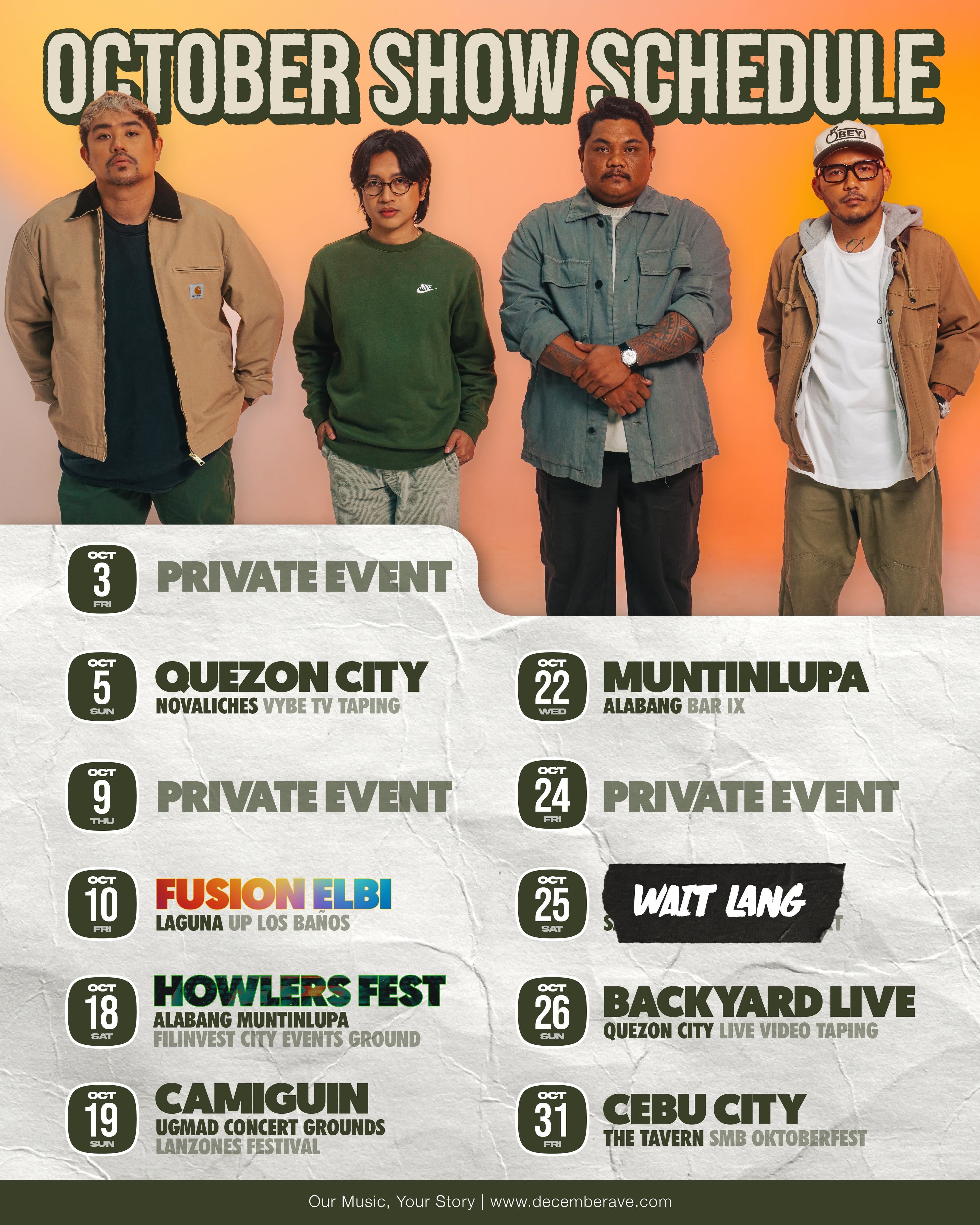 Show Schedules (2025) asset 2