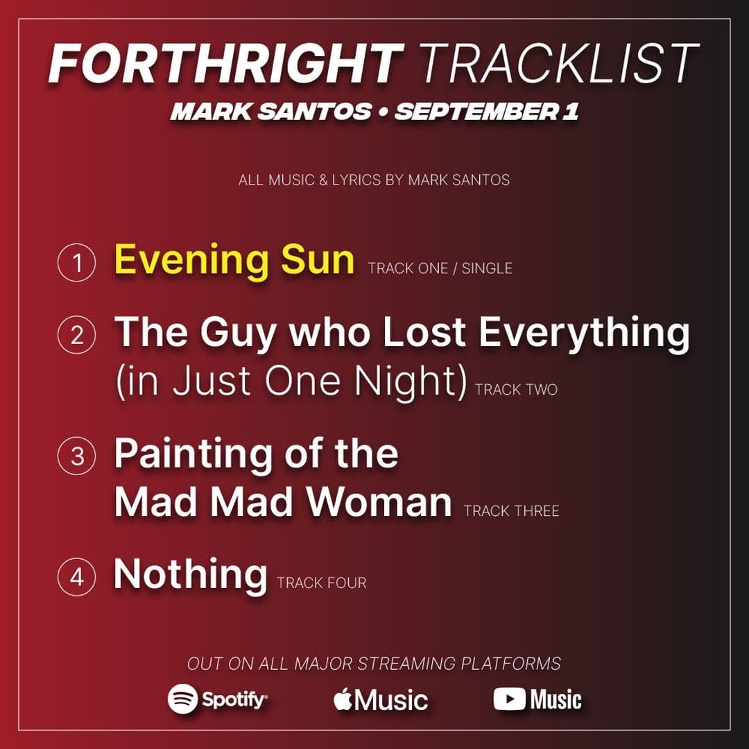 "Forthright" (E.P.) Release Campaign asset 27