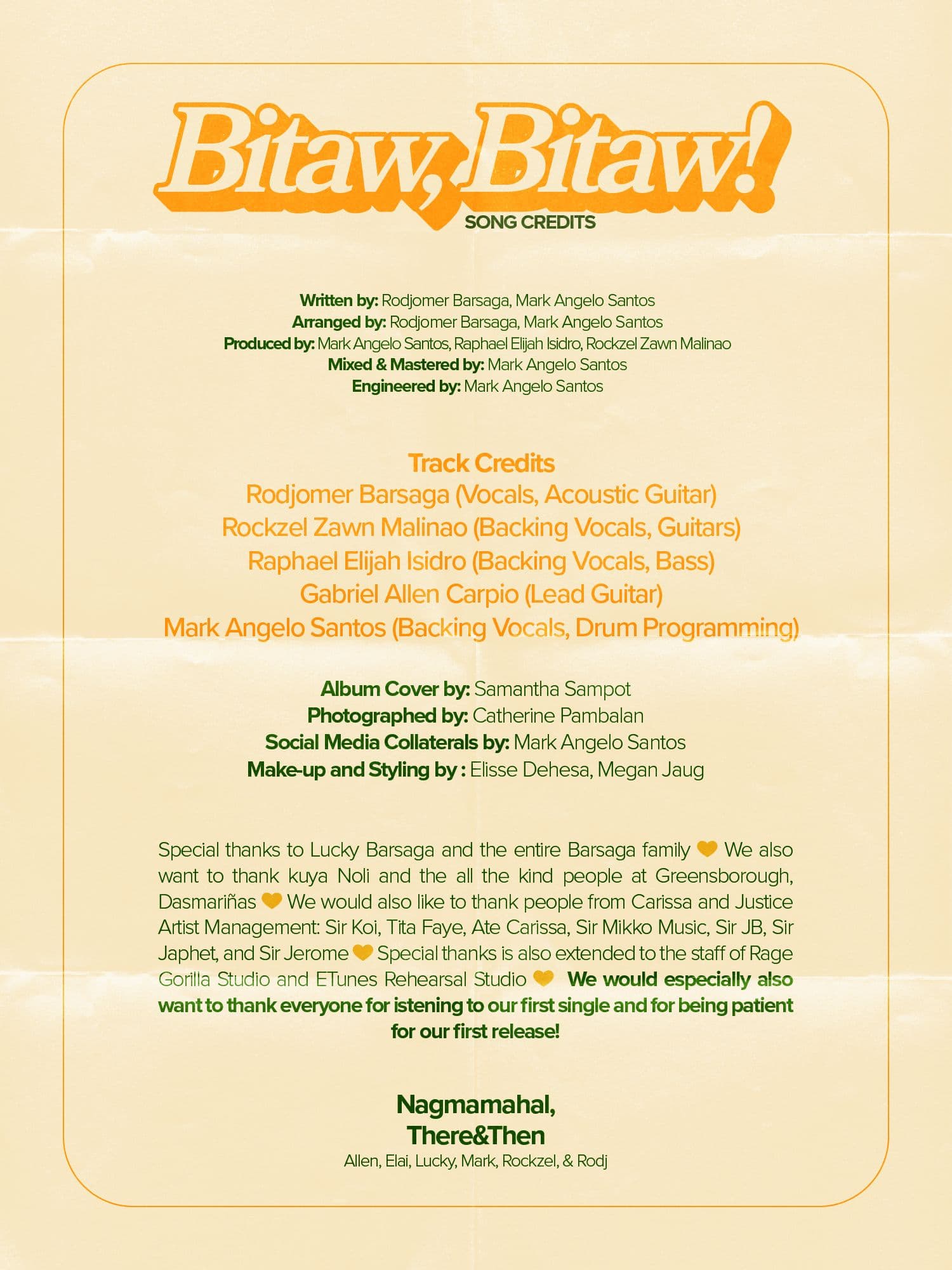 "Bitaw, Bitaw!" Release Campaign asset 13