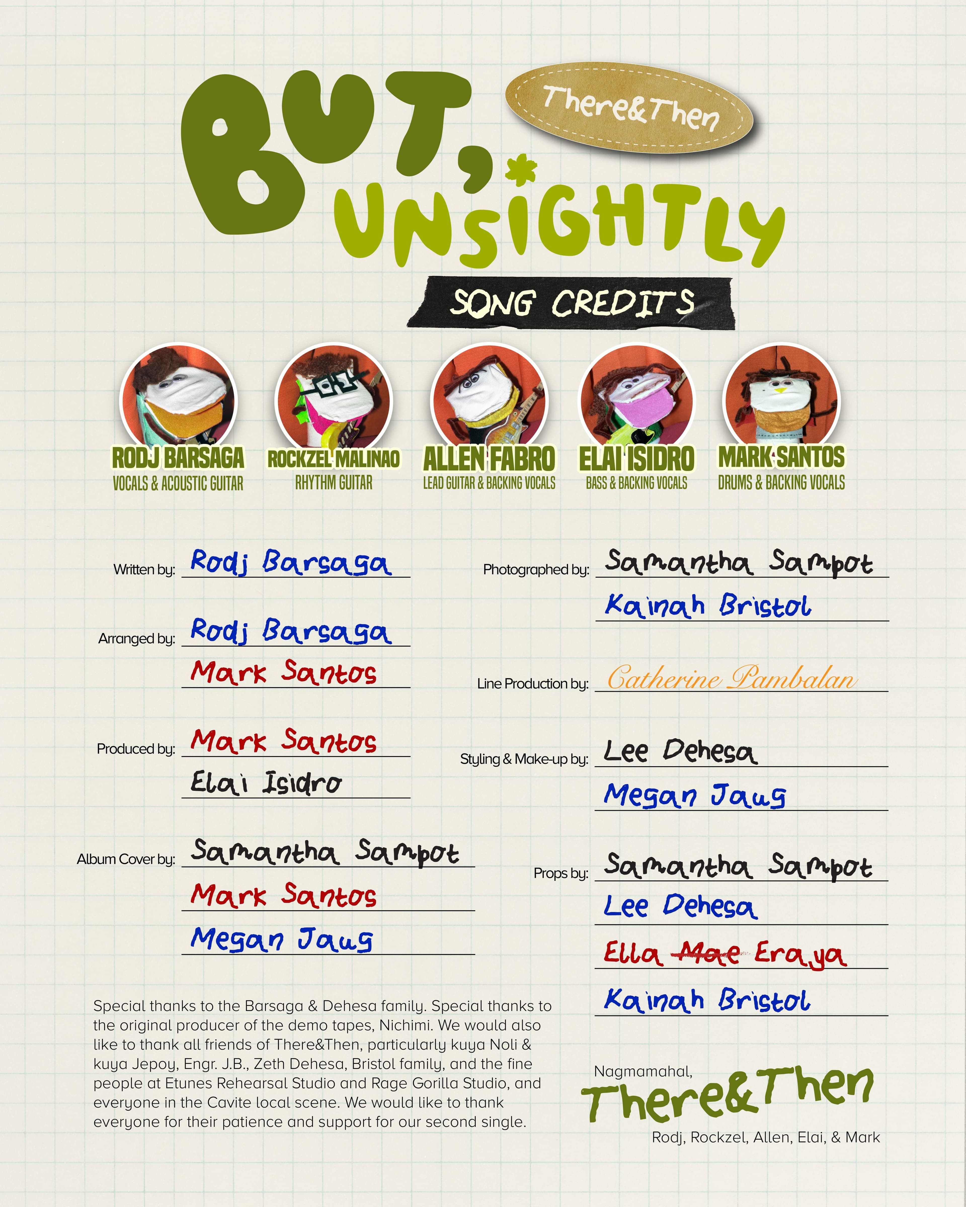 "but, unsightly" Release Campaign asset 7