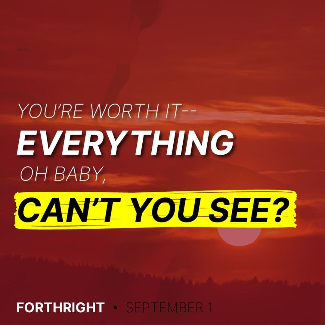 "Forthright" (E.P.) Release Campaign asset 3