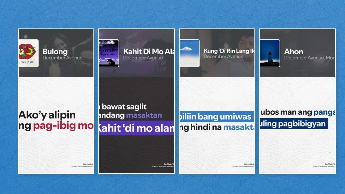 Lyric Poster Campaign (2025)