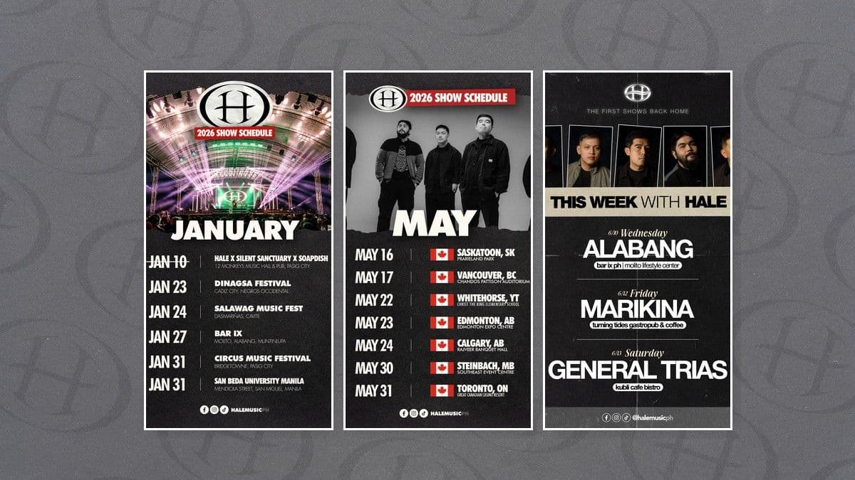 Show Schedules (2026)
